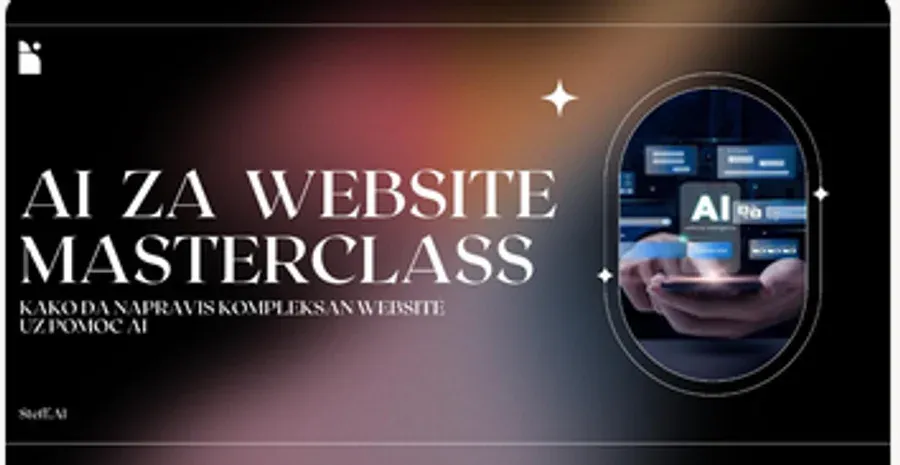 Cover AI za Website Masterclass-a