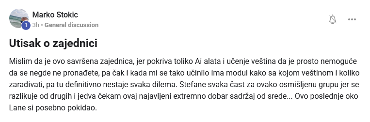 Marko: postoji modul kako sa kojom veštinom i koliko zarađivati